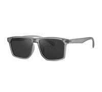 TRRDB Lentes de sol polarizados casuales para hombre, protección solar, protección UV, marco grande, para conducir, C4, 145*144*47mm