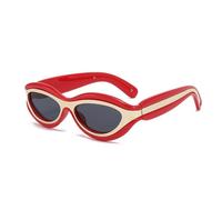 TRRDB Lentes de sol polarizados con diseño de ojo de gato para hombres y mujeres, con protección UV, C3, 135*146*29mm