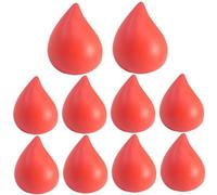 Trrymbbe 10 Piezas apretan Las Bolas para donar Sangre, Bolas de estrés Flexibles Suaves para la Resistencia a la Mano, la tensión de liberación de Alivio del estrés portátil y Promover relajaciones.