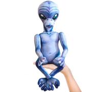Trrymbbe Alien Plush, 20 Inch Flexible Soft Alien Stuffed Animal, Cuddly Ugly Plushies for Kids Adults Home Party, Blue