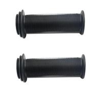 Trrymbbe Puños de Bicicleta para niños, Manillar de Bicicleta de Goma Antideslizante de 105mm con patrón de Setas para niños, 1 par de Bicicletas