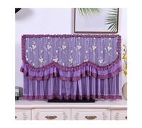 TRRYUIP Fundas Para Televisores De Exterior Encienda El Televisor Sin Quitar La Cubierta Antipolvo For TV De Marco Completo(Dark Purple,32 inches)