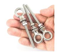 TRRYUIP Pernos de Ojo Perno de ojo/anillo extendido acero inoxidable 304 con tuerca junta M6M8M10M12