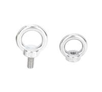 TRRYUIP Pernos de Ojo Tuercas de ojo elevación marinas alta resistencia acero inoxidable DIN580 304, M3, M4, M5, M6, M8, M10 y M12, for cable, 2/3/5/10 unidades