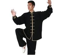 TRRYUIP Trajes de Tai Chi Ropa tradicional de manga larga Wushu TaiChi hombres uniforme kung-fu traje uniformes Tai Chi ropa ejercicio(Color12,XL)