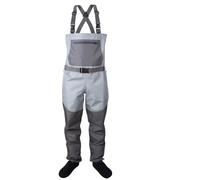 TRRYUIP Vadeadores De Pesca Aves zancudas de la Pesca del Ave zancuda Pecho Vadeadores con Mosca Caza Prenda Impermeable nilón 3 Capas for los Hombres y Las Mujeres(XXL)