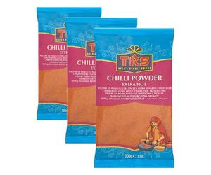 TRS - Guindilla extra picante en polvo - (1 X 100 GR) (Paquete de 3)