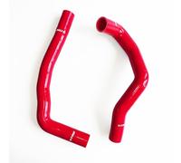 TRS - Kit de manguera de calentador de radiador de silicona para Toyota Supra JZA80 2JZ-GTE Turbo VVTI 97-02 rojo