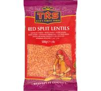 TRS Lentejas Rojas Partidas 500 g - Legumbres para Dal y Sopas