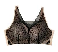 Trssorm Sujetadores de mastectomía con bolsillos para muchos tipos de implantes mamarios poscirugía sujetador de mujer, Negro , XXXL