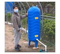 TRTDYFKH Tanque de Almacenamiento presurizado de Agua de Pozo de Alta presión for Uso doméstico, Torre Vertical Azul Totalmente automática((145x45cm/57x17.7in) 250L/66GAL)