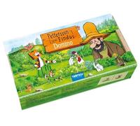 Trtsch Verlag GmbH Holz-Domino Pettersson und Findus: in praktischer Holzbox mit Schieber