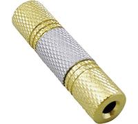 TRU Components - Adaptador Jack Hembra de 3,5 mm - Jack Hembra de 3,5 mm estéreo Número de Polos (número): 3 1 unid(s)