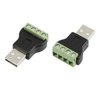 TRU Components Conector de rosca recto LT-USB4M USB tipo A 15 1572336