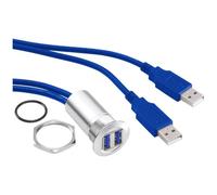 TRU Components Conector USB 3.0 USB-13 1313910. Contenido: 1 Unidad.