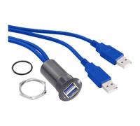 TRU Components Conector USB 3.0 USB-13-BK 1313912. Contenido: 1 Unidad.