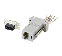 TRU Components D-Sub - Adaptador D-Sub Hembra (9 Pines, RJ45, 1 Unidad)