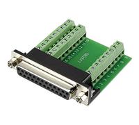 TRU Components DSUB25F-27TB-3 1282791 D-Sub Hembra 90° Número de Polos (num): 25 Tornillos.