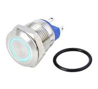 TRU COMPONENTS TC-10090904 GQ12-AF-10E/J/B/24V/S Interruptor de presión a prueba de vandalismo 48 V/DC 2A 1