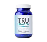 Tru Niagen Suplemento NAD+ de ribósido de nicotinamida, para reducir el cansancio y la fatiga, fórmula patentada, 90 unidades, 300 mg por porción (3 meses / 1 frasco)