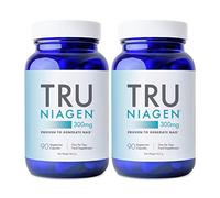 Tru Niagen Suplemento NAD de ribósido de nicotinamida, para reducir el cansancio y la fatiga, fórmula patentada, 2 unidades, 90 mg por porción, 300 mg