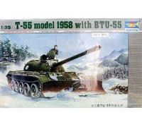 (TRU00313) - Trumpeter 1:35 - T-55 with BTU-55 Dozer