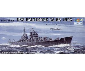 (TRU05724) - Trumpeter 1:700 - USS Baltimore CA-68 (1943)