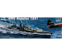 (TRU05763) - Trumpeter 1:700 - HMS Repulse Battlecruiser (1941)