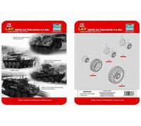 (TRU06607) - Trumpeter 1:35 - LAV Series 8x8 Tyres 325/85/R16 XML