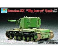 Trumpeter 07236 - 1:72 Soviético Kv Big Torreta - Nuevo