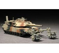 (TRU07278) - Trumpeter 1:72 - M1A1 Abrams with Mine Roller Set