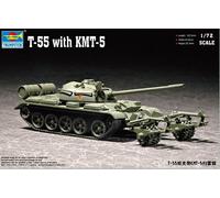 (TRU07283) - Trumpeter 1:72 - T-55 with Mine Roller