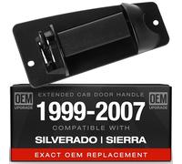 TruBuilt 1 Automotive Chevy GMC 15758171 Manija de puerta trasera del lado del pasajero de cabina extendida RH GM1521115| Repuesto para: Chevy Silverado Pickup (99-06) GMC Sierra Pickup Truck (99-06)