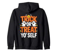 Truca o Date un capricho: Las espeluznantes Vibraciones de la Temporada de Halloween Sudadera con Capucha