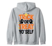 Truca o Date un capricho: Las espeluznantes Vibraciones de la Temporada de Halloween Sudadera con Capucha