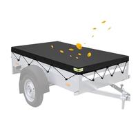 Truck Bed Tarp Cover for Short Box - 84.25x48.03x5.12 Inches Truck Bed Tarp Cover | Heavy Duty Tarps Covers for Pickup Beds | Elastic Webbing Car Beds Covers fôr Most Pickup Trucks Types