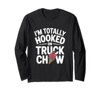 Truck Chow Food Truck Entusiastas Urban Foodies Amantes Manga Larga