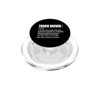 Truck Driver Noun Funny Trucking Trucker For Dad PopSockets PopGrip para MagSafe