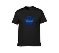 Truck Wagon Lorry Griffin King of The Road V8 R Series Unisex 100% Cotton Short-Sleeve T-Shirts Black S