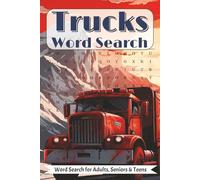 Truck Word Search Puzzle Book: Fun and Educational Puzzles Featuring Construction Trucks, Rescue Vehicles, and More!