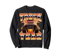 Truck Yeah, Monster Truck 4 Wheeler Offroad, Estilo Pirata de los 90 Sudadera