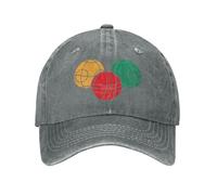 Trucker Cap Bocce Ball Lover Classic Baseball Cap Sun Hats For Gym Adults Tennis Clásico Gorra Ajustable Gorra Baseball para Golf Tenis Aire Libre