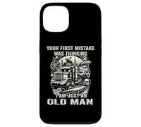 Trucker Gift Funny Truck Driver Men Carcasa para iPhone 13
