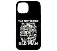 Trucker Gift Funny Truck Driver Men Carcasa para iPhone 15