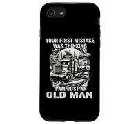 Trucker Gift Funny Truck Driver Men Carcasa para iPhone SE (2020) / 7/8