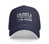 Trucker Gorra Moda,Unisex Sombrero Sol No Soy ginecólogo Pero echaré un Vistazo Gorras Hip Hop para Hombre Caza Pesca