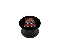 Trucker I Hate Being Sexy But I'm A Truck Driver Trucking PopSockets PopGrip Adhesivo