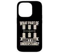 Trucker What Don't You Understand Man Truck Driver Carcasa para iPhone 14 Pro