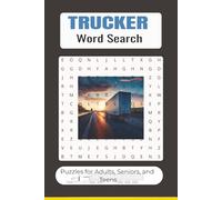 Trucker Word Search: Word searches with easy to read print about trucking, diesel rigs, road gear and more | 6X9 inches 110 pages | 50+ Puzzles great for gifts, vacations, leisure time, holidays