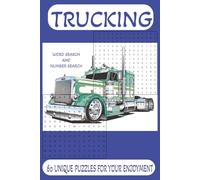 trucking puzzle book: "Truckers’ Puzzle Adventure: Word Searches & Number Challenges to Pass the Time"